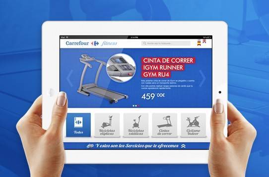 Carrefour Fitness, una APP que te hará sudar