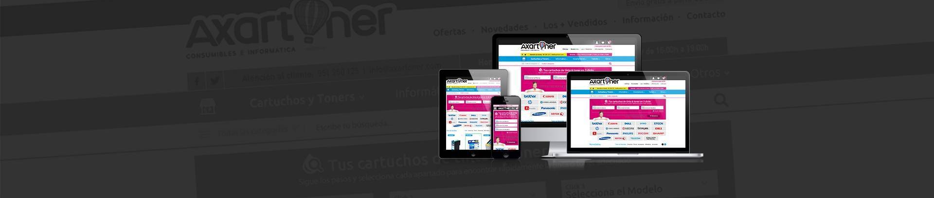 Axartoner, un mundo de cartuchos toners e informática