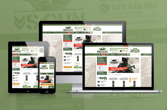 Vsgun, un ecommerce para amantes de airsoft